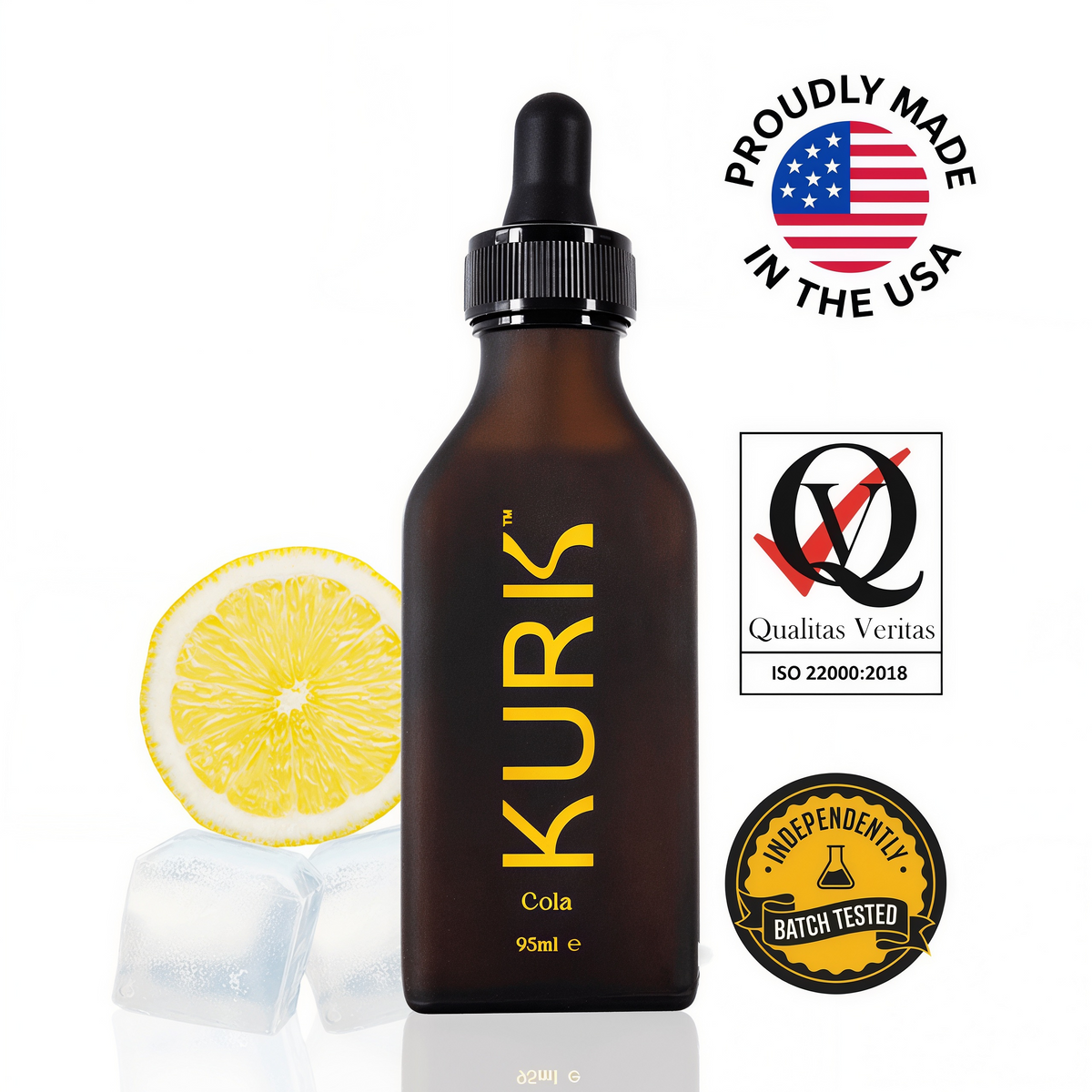 Kurk Liquid Curcumin 3.2 FI Oz