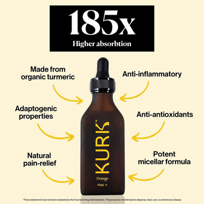 Kurk Liquid Curcumin 3.2 FI Oz